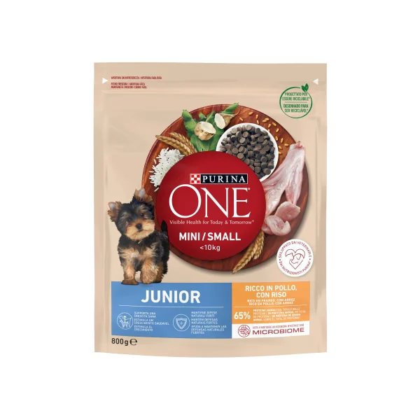 Purina One Mini Perro Junior Pollo y Arroz