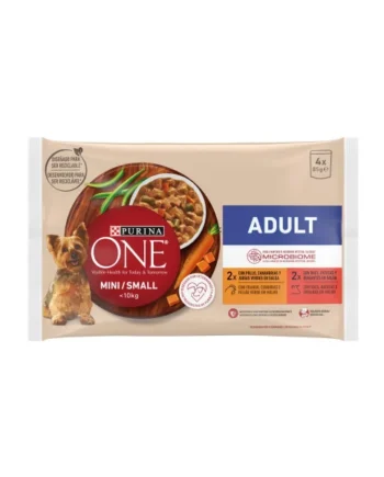Purina One Mini Pollo y Buey en Salsa