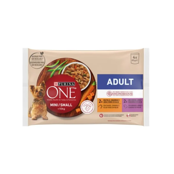 Purina One Mini Pollo y Cordero en Salsa
