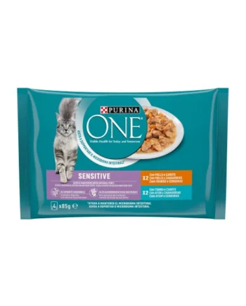 Purina One Sensitive en Salsa para Gato
