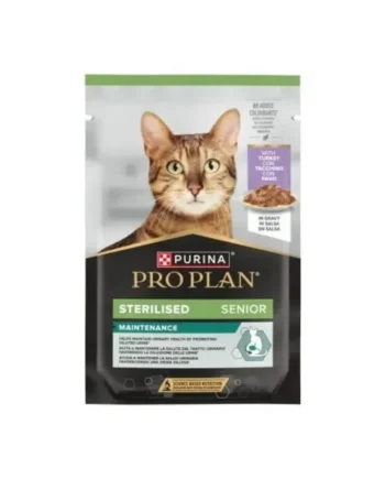 Purina Sterilised Senior 7+ Maintenance Pavo Gatos