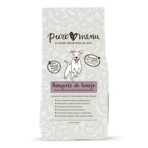 Puromenu BARF "Banquete de Conejo"