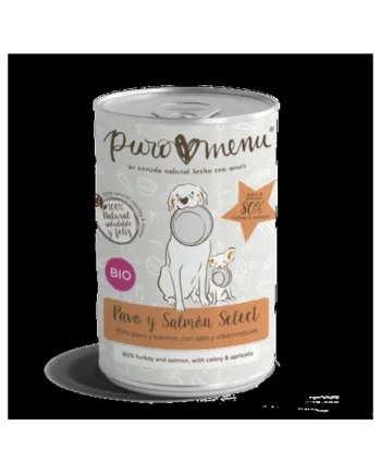 PuroMenu - Pavo y Salmón Select 400g