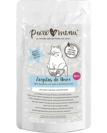 Puromenú Gato Sobre de Ganso Zarpitas de Amor