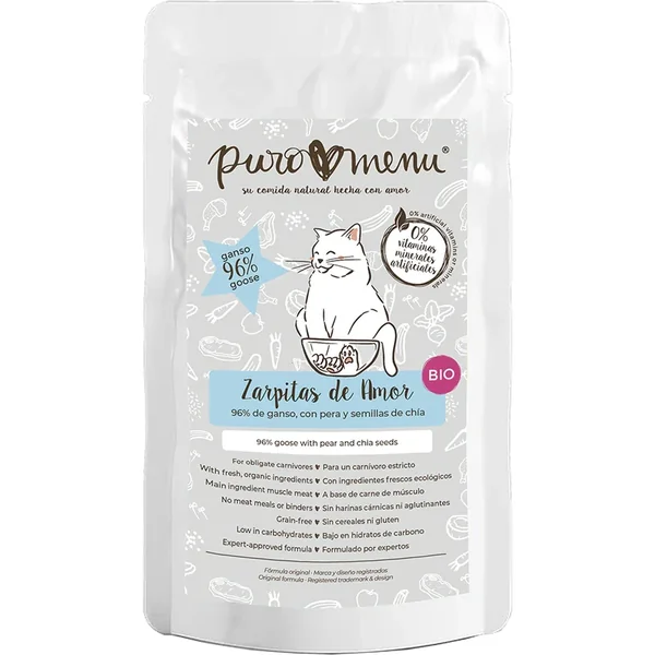 Puromenú Gato Sobre de Ganso Zarpitas de Amor
