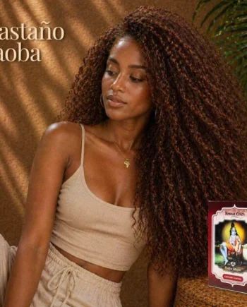 Radhe Shyam Henna En Polvo Castaño Caoba