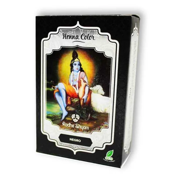 Radhe Shyam Henna En Polvo Negro