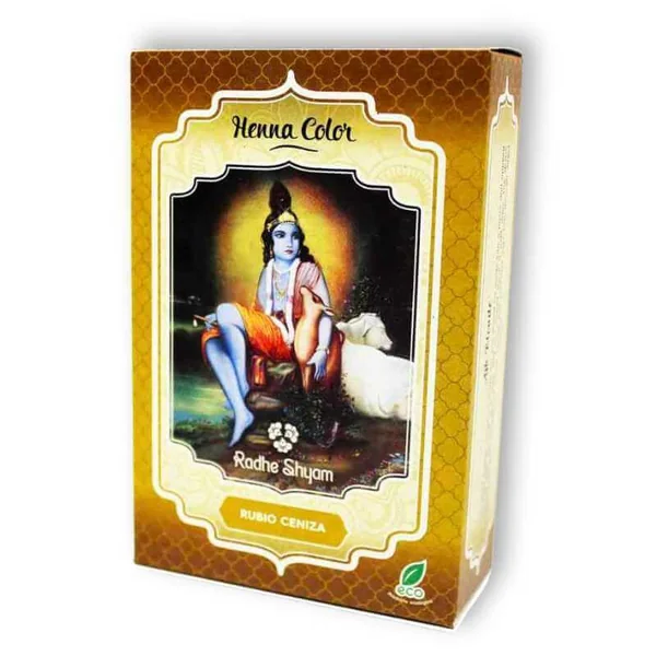 Radhe Shyam Henna En Polvo Rubio Ceniza
