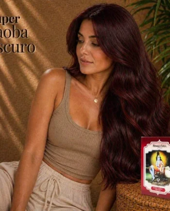 Radhe Shyam Henna En Polvo Super Caoba Oscuro