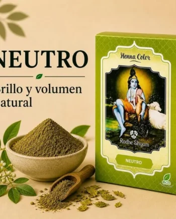 Radhe Shyam Henna Neutro - Brillo y volumen