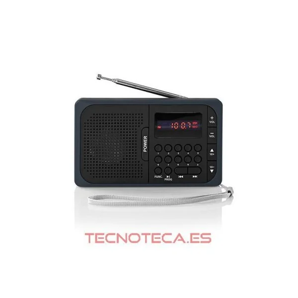 RADIO FM 3,6W USB Y SD TARJETA. RDFM2100