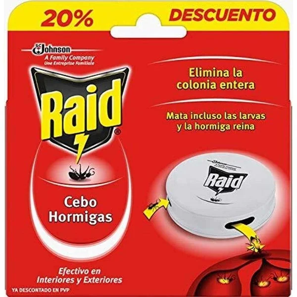 Raid cebo hormigas