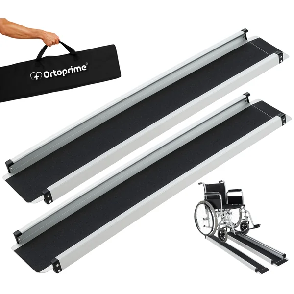 Rampas Telescópicas para Silla de Ruedas Resistentes 270kg