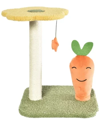 Rascador Carrot My Garden para Gatos — Diseño Zanahoria Divertido