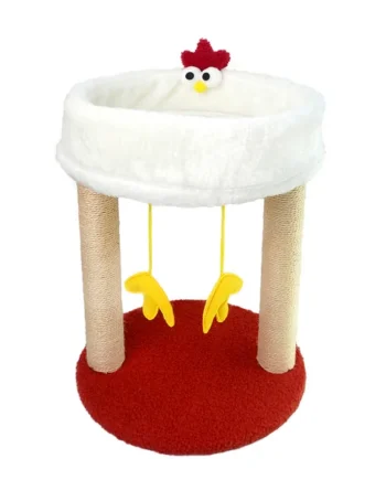 Rascador Poste Bandeja 35x30x45cm.
