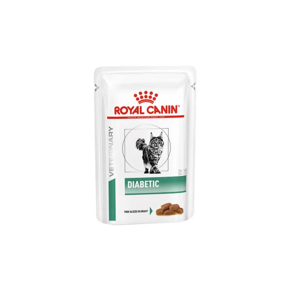 RC Vet Diabetic Sobres Salsa para Gatos