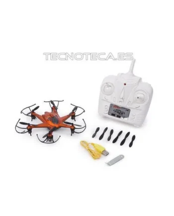 RCQC8. Dron hexacopter 6 motores 6 helices 2,4 GHz