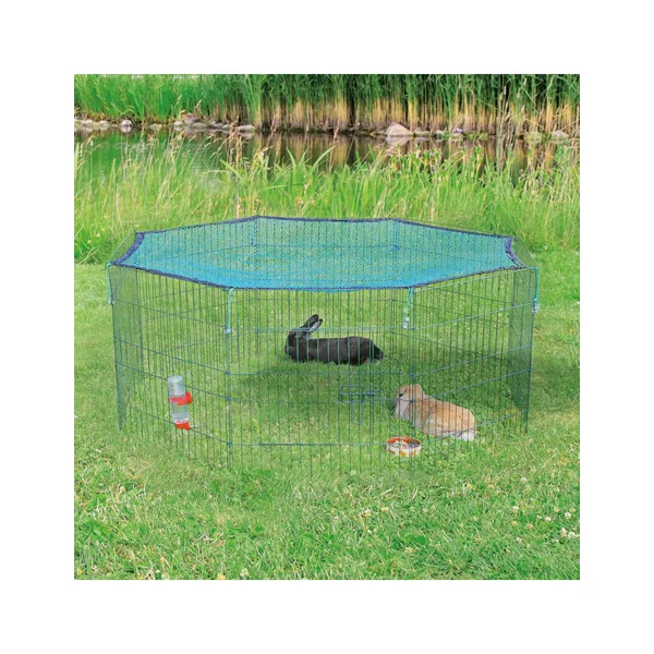 Recinto Exterior con Red de Protección verde