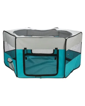 Recinto Exterior turquesa/gris claro