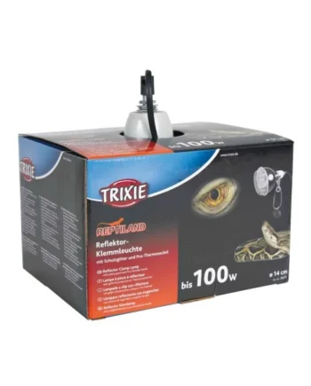 Reflector con Abrazadera para Lámpara con malla protectora