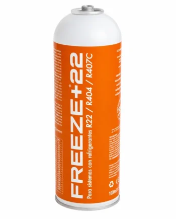 Refrigerante Freeze +22 Organico Sustituto R22, R404, R407C 1000ml