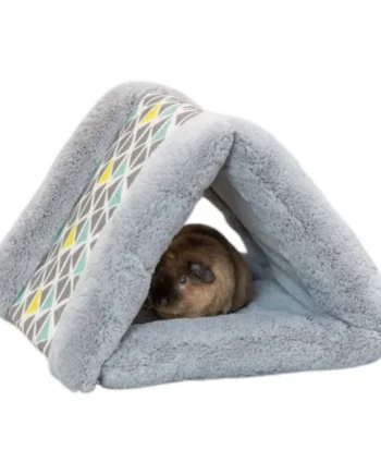 Refugio Sunny para Pequeños Animales — Casita de Madera Natural