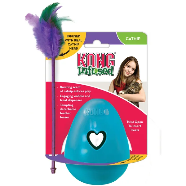 Regala el KONG Cat Infused Tippin Treat perfecto para tu novio o novia en Productos Para Gatos.