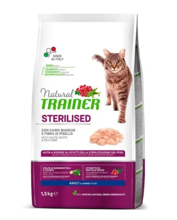 Regala una sorpresa de cumpleaños significativa de Natural Trainer Sterilised Pienso Para Gatos de Productos Para Gatos Barcelona España.