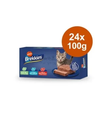 Regalos asequibles y apreciados de Brekkies Paté Para Gatos 24 X 100 G - Pack Ahorro para familiares y amigos.