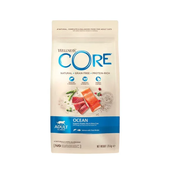 Regalos asequibles y apreciados de Wellness Core Adult Ocean Salmón Y Atún Pienso Para Gatos para familiares y amigos.