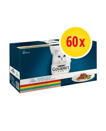Regalos de moda para Navidad: Multipack Gourmet Perle Finas Láminas En Sobres Para Gatos 60 X 85 G ahora en Productos Para Gatos en Murcia España.