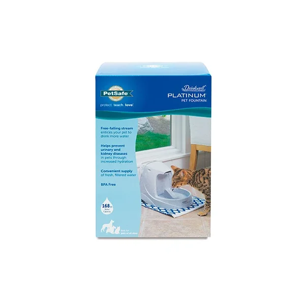 Regalos de Navidad asequibles de alta calidad en Productos Para Gatos: Fuente Platinum.