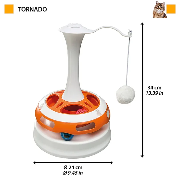 Regalos reflexivos de FERPLAST Carrusel Tornado para padres - Encuentra el tuyo en Gatospetshop.com.