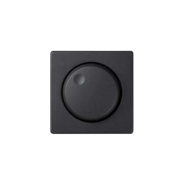 Regulador conmutador electronico giratorio Simon 82 Negro