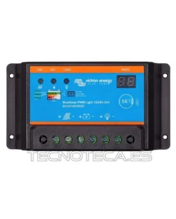 Regulador solar 30 Amp 12/24VDC BlueSolar Light 10 A