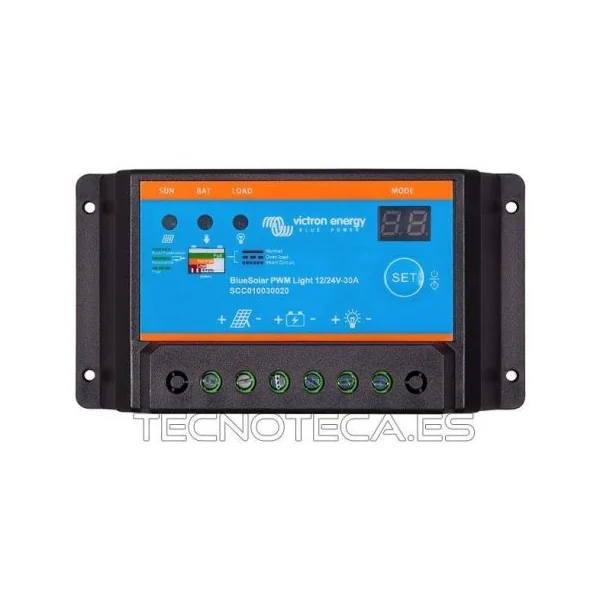 Regulador solar 30 Amp 12/24VDC BlueSolar Light 10 A