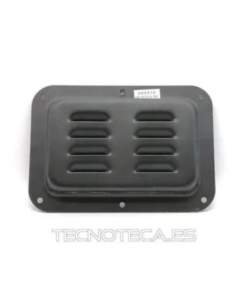 Rejilla de ventilacion horizontal NEGRA 853136