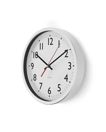 Reloj de pared 25 cm Blanco