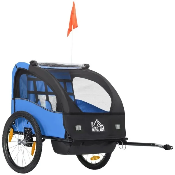 Remolque Bicicleta para Niños con Mosquitera