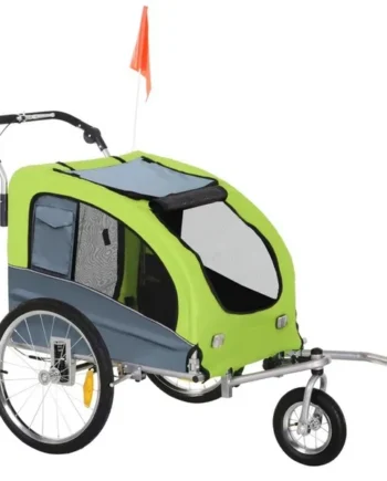 Remolque Bicicleta para Perros con Mosquitera