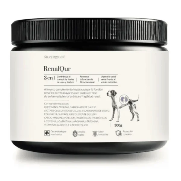 RenalQur Silverwoof | Suplemento renal para perros ERC