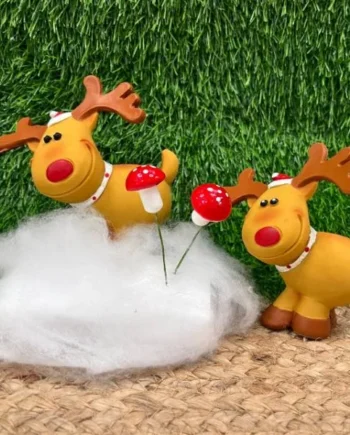 Reno Navideño de Látex Lanco – Juguete Ecológico para Perros