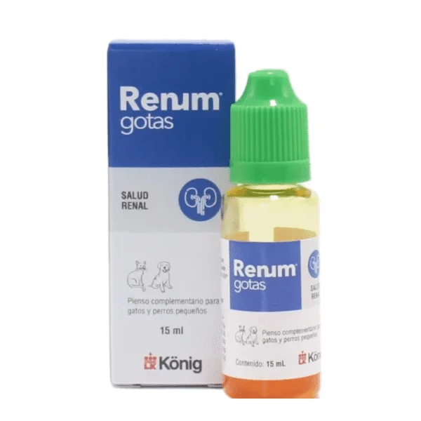 Renum Gotas perros gatos función renal 15 ml
