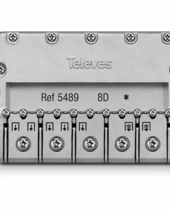 Repartidor distribuidor 8 direcciones 14/16 dB Gris