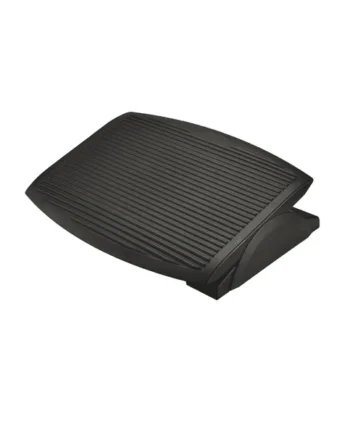 Reposapies ajustable Q-connect poliestireno Negro