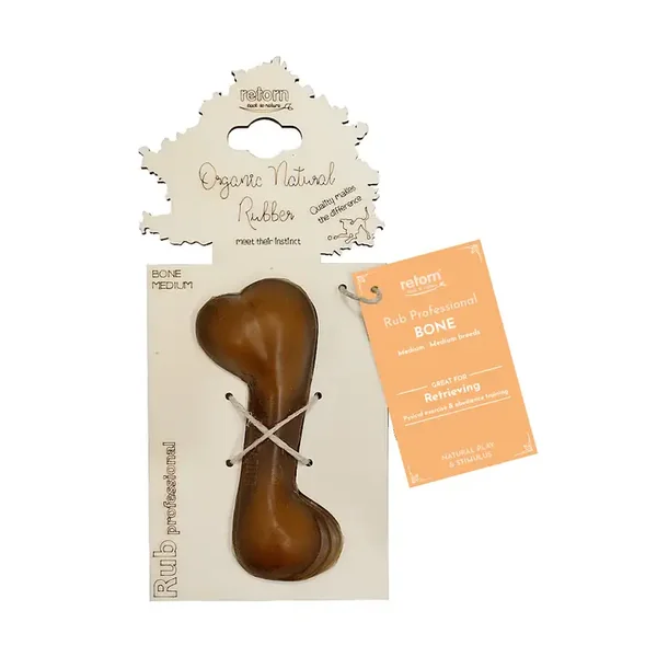 Retorn Juguete para perros Rub bone M (14x6cm)