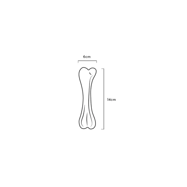 Retorn Juguete para perros Rub bone M (14x6cm)