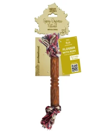 Retorn Juguete para Perros Rub – Flosser With Rope (+10kg)
