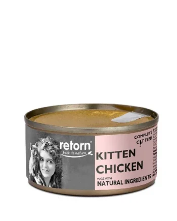 Retorn Latas para gatitos de pollo-80grs