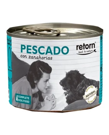 Retorn Pescado y Zanahoria – Comida húmeda perros